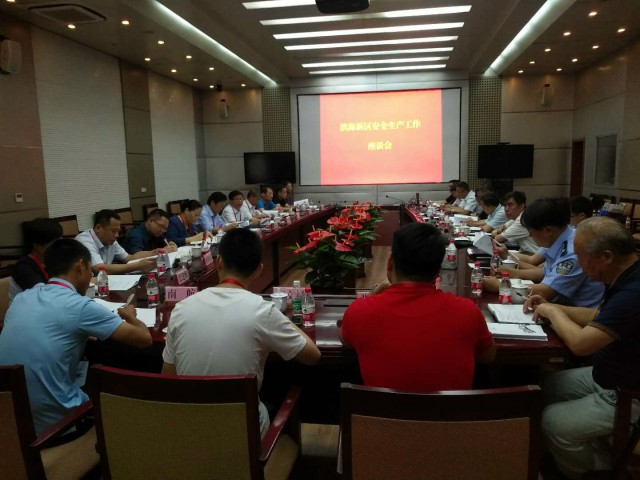 濱海新區(qū)人大常委會(huì)主任帶隊(duì)視察濱海新區(qū)安全生產(chǎn)工作并聽取東方泰瑞公司南疆石化區(qū)域后評(píng)估工作匯報(bào)