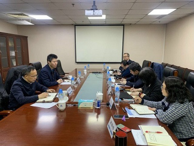 董海軍副院長(zhǎng)到東方泰瑞公司調(diào)研